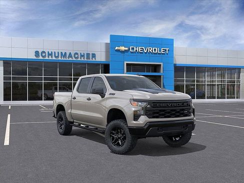New 2026 Chevrolet Silverado 1500 Custom Trail Boss w/ Dark Appearance Package AWD/4WD image 1
