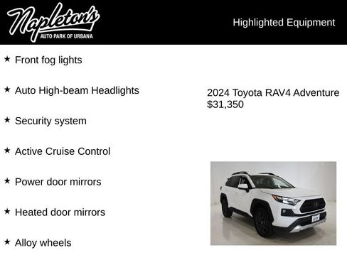 Used 2024 Toyota RAV4 Adventure AWD/4WD image 16