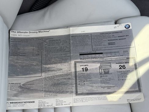 Used 1999 BMW M3 Coupe image 39