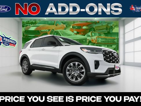 New 2026 Ford Explorer Platinum RWD image 1
