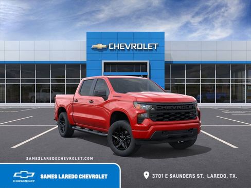 New 2026 Chevrolet Silverado 1500 Custom w/ Turbomax Blackout Package image 1