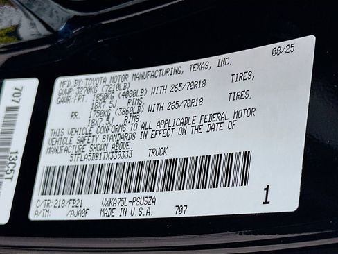 Used 2026 Toyota Tundra SR5 image 31