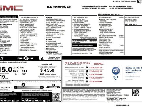 Used 2023 GMC Yukon AT4 w/ AT4 Premium Package AWD/4WD image 2