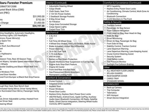 Certified 2026 Subaru Forester Premium image 7