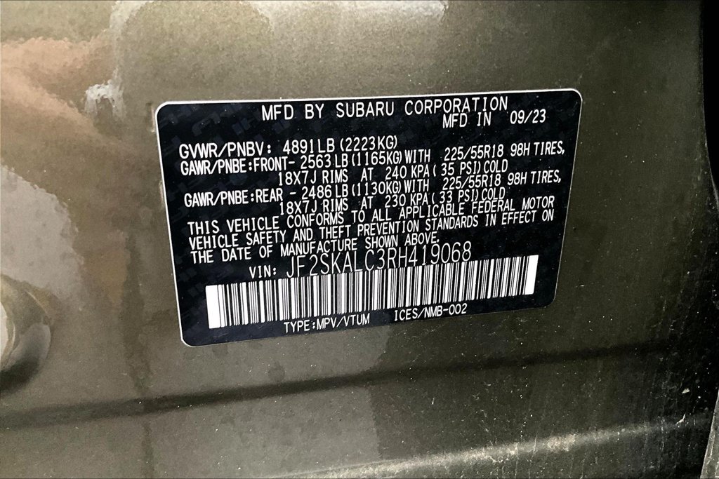 Used 2024 Subaru Forester Limited AWD/4WD image 19