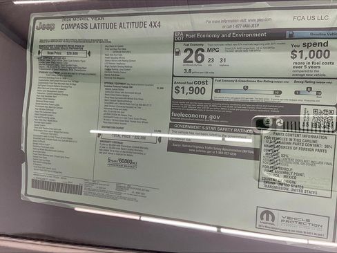 New 2026 Jeep Compass Latitude image 21