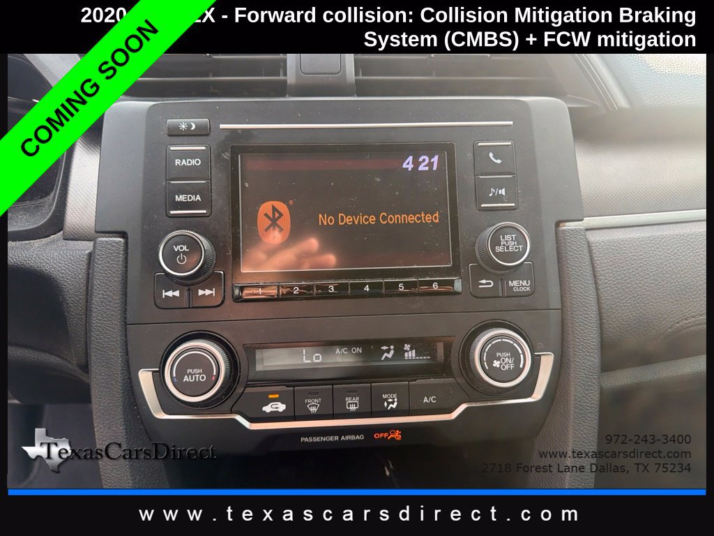 Used 2020 Honda Civic LX image 8