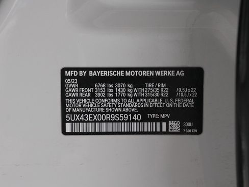 Used 2024 BMW X6 M60i image 87