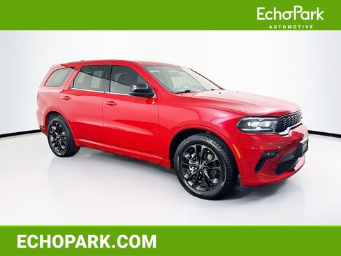 Used 2021 Dodge Durango GT w/ Blacktop Package RWD image 1