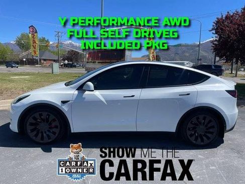 Used 2021 Tesla Model Y Performance AWD/4WD image 1