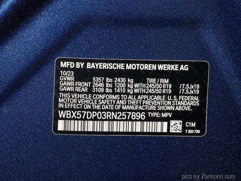 Certified 2024 BMW X3 xDrive30i w/ Premium Package w/ZPA AWD/4WD image 38