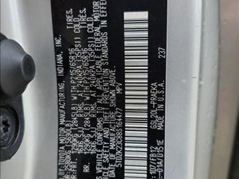 Used 2008 Toyota Sienna CE FWD image 16