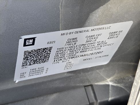 Used 2021 GMC Yukon XL AT4 w/ Rear Media and Nav Package image 38