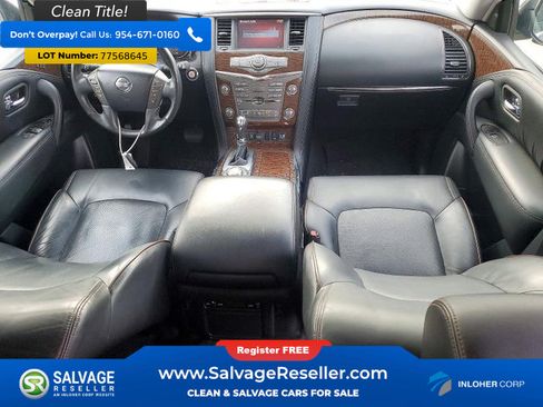 Used 2017 Nissan Armada Platinum w/ Captain Seat Package AWD/4WD image 11