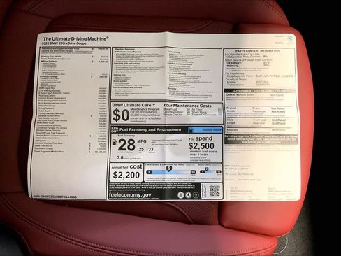 New 2026 BMW 230i xDrive Coupe w/ Premium Package AWD/4WD image 22