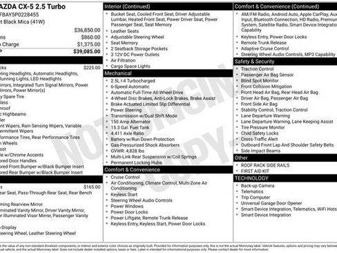 Used 2023 MAZDA CX-5 AWD 2.5 Turbo image 18