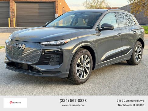 Used 2025 Audi Q6 e-tron Prestige w/ Beige Warm Weather Package image 1