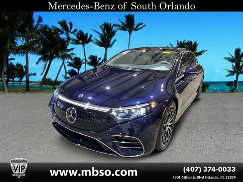 Used 2022 Mercedes-Benz EQS 580 4MATIC Sedan image 19