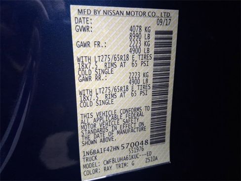 Used 2017 Nissan Titan PRO-4X image 18