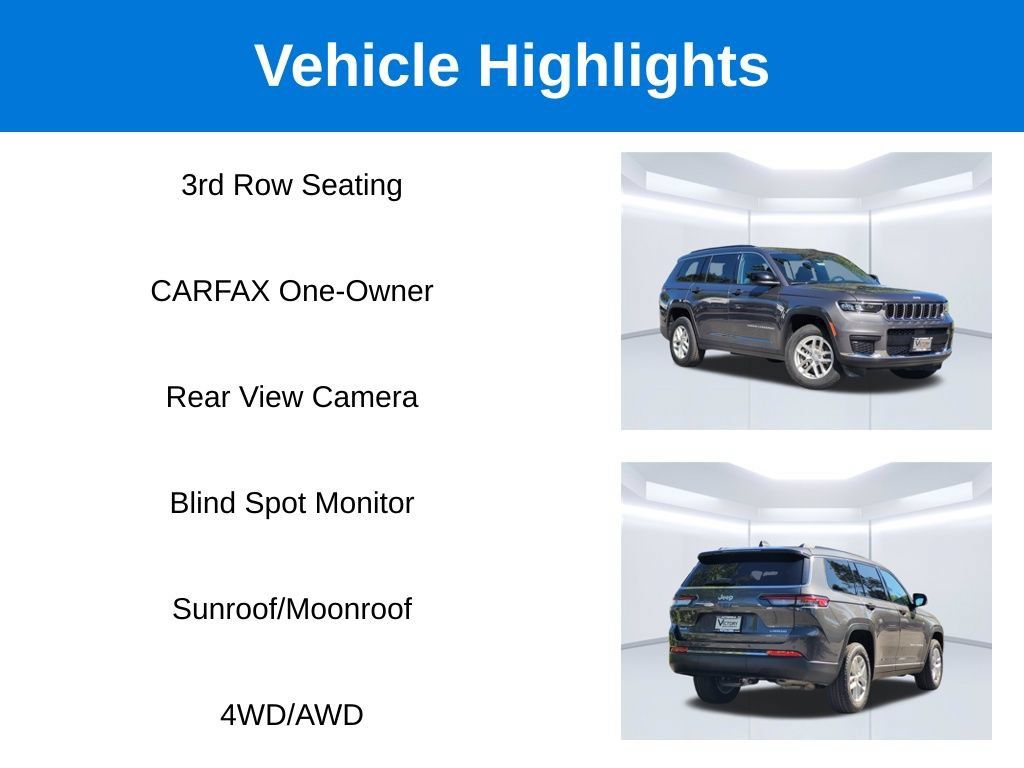 Used 2024 Jeep Grand Cherokee L Laredo AWD/4WD image 2