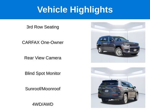 Used 2024 Jeep Grand Cherokee L Laredo AWD/4WD image 2