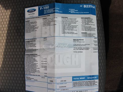 Used 2016 Ford F150 XLT w/ Equipment Group 302A Luxury image 49