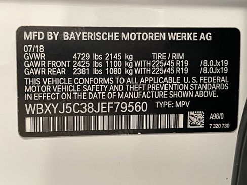 Used 2018 BMW X2 xDrive28i w/ Convenience Package AWD/4WD image 21