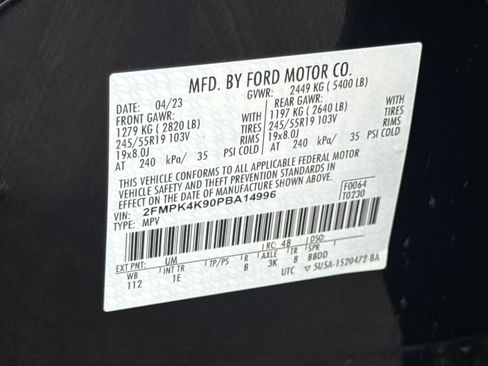 Used 2023 Ford Edge Titanium w/ Equipment Group 301A image 32