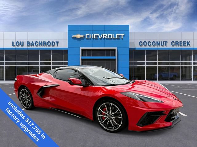 Used 2023 Chevrolet Corvette Stingray Premium Conv w/ Z51 Performance Package RWD image 2