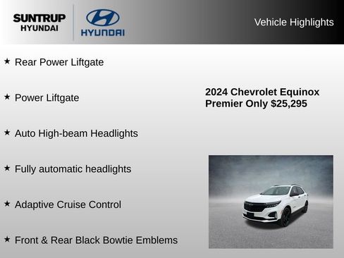 Used 2024 Chevrolet Equinox Premier AWD/4WD image 23