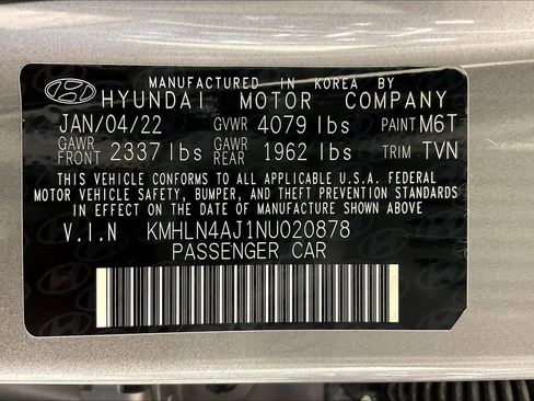 Certified 2022 Hyundai Elantra Limited w/ Preferred Accessory Package FWD image 18
