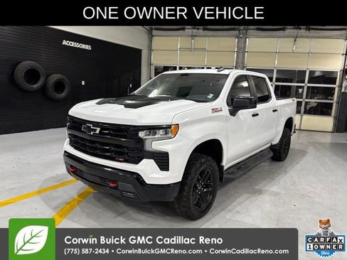 Used 2022 Chevrolet Silverado 1500 LT Trail Boss w/ Protection Package AWD/4WD image 1