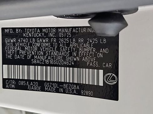 Certified 2025 Lexus ES 350 FWD image 33