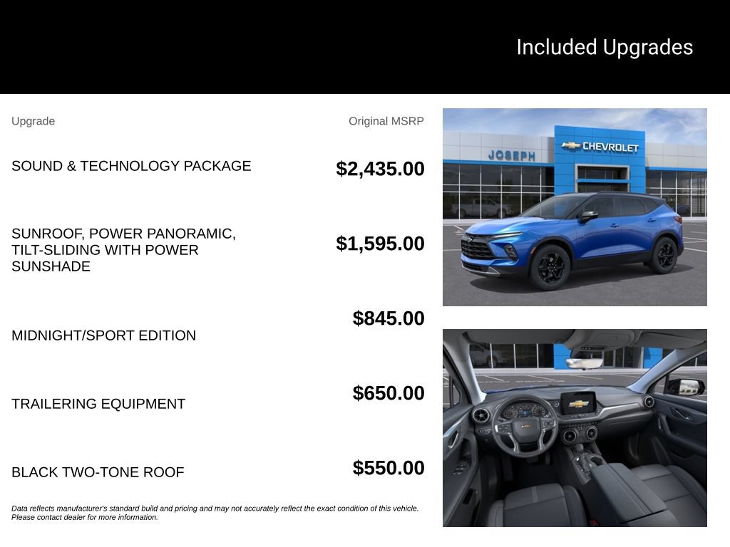 New 2026 Chevrolet Blazer LT w/ Sound & Technology Package FWD image 4
