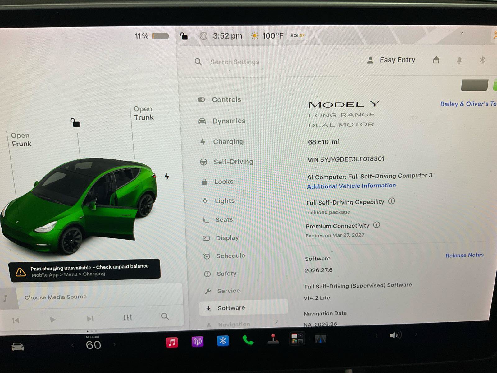 Used 2020 Tesla Model Y Long Range AWD/4WD image 4