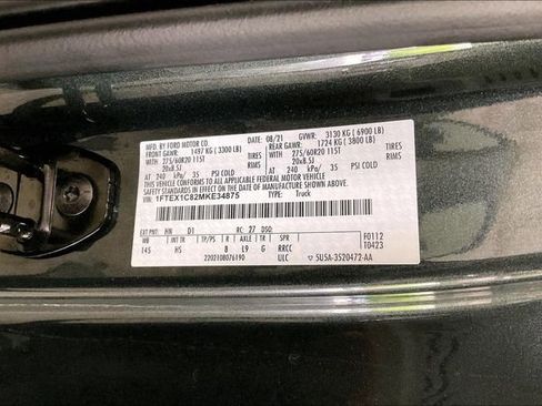 Used 2021 Ford F150 Lariat w/ Equipment Group 502A High RWD image 37