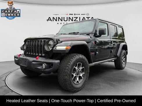 Used 2022 Jeep Wrangler Unlimited Rubicon w/ Steel Bumper Group AWD/4WD image 1