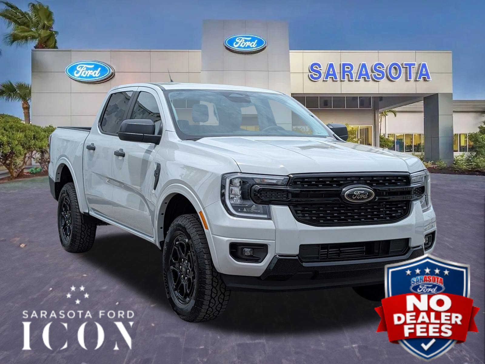 New 2026 Ford Ranger XLT w/ Black Appearance Package RWD image 1