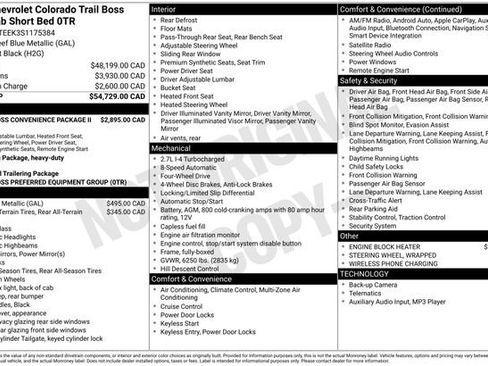 Used 2025 Chevrolet Colorado Trail Boss AWD/4WD image 28