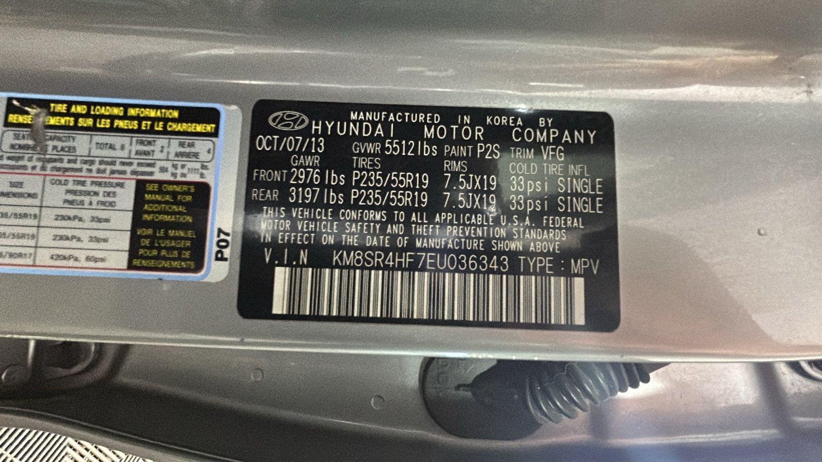 Used 2014 Hyundai Santa Fe Limited FWD image 12