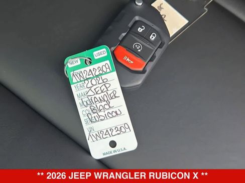 New 2026 Jeep Wrangler Unlimited Rubicon AWD/4WD image 36