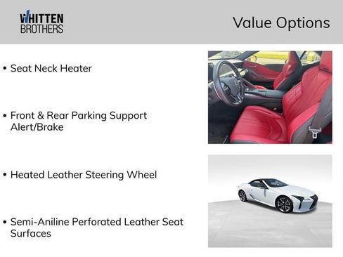 Used 2021 Lexus LC 500 Convertible w/ Touring Package RWD image 13