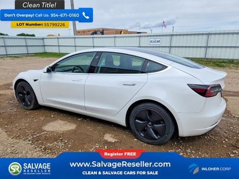Used 2019 Tesla Model 3 Long Range AWD/4WD image 3