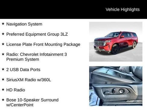 Used 2021 Chevrolet Suburban High Country image 8