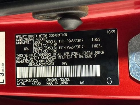 Used 2022 Toyota 4Runner TRD Off-Road Premium AWD/4WD image 40