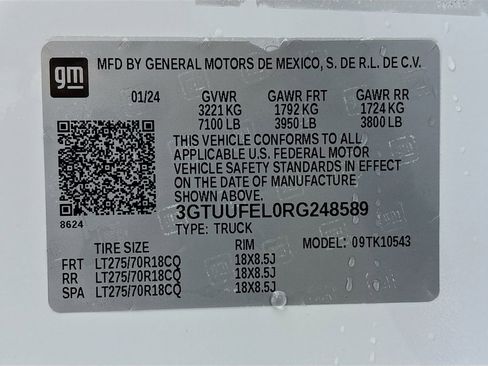 Certified 2024 GMC Sierra 1500 AT4X w/ AT4X AEV Edition image 37