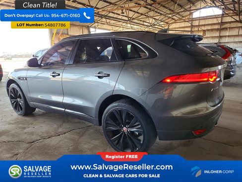 Used 2018 Jaguar F-PACE R-Sport AWD/4WD image 3