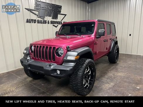 Used 2021 Jeep Wrangler Unlimited Sport image 1