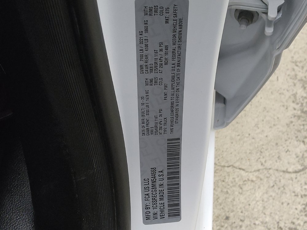 Used 2021 RAM 1500 Tradesman RWD image 33
