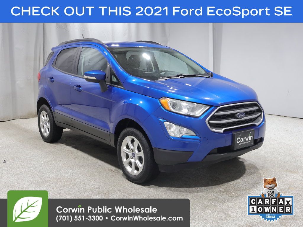 Used 2021 Ford EcoSport SE w/ SE Convenience Package AWD/4WD image 1